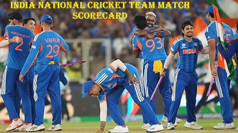 India National Cricket Team Match Scorecard