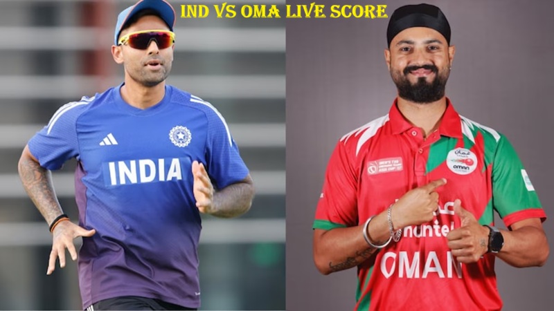 IND vs OMA Live Score