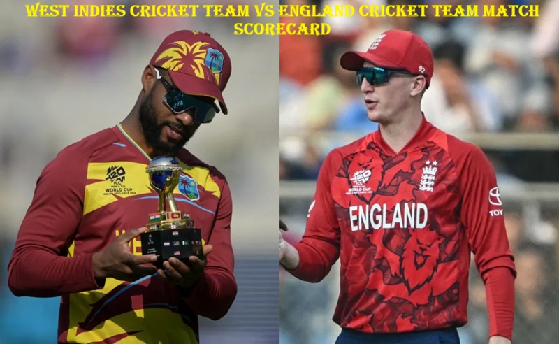west indies cricket team vs england cricket team match scorecard