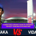 Karnataka Cricket Team vs Vidarbha Cricket Team Match Scorecard