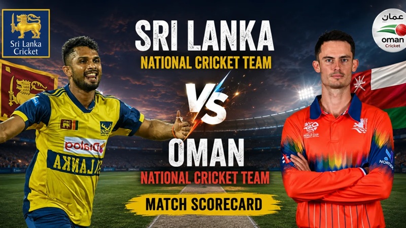 sri lanka national cricket team vs oman national cricket team match scorecard