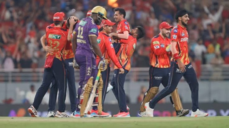 punjab kings vs kolkata knight riders match scorecard