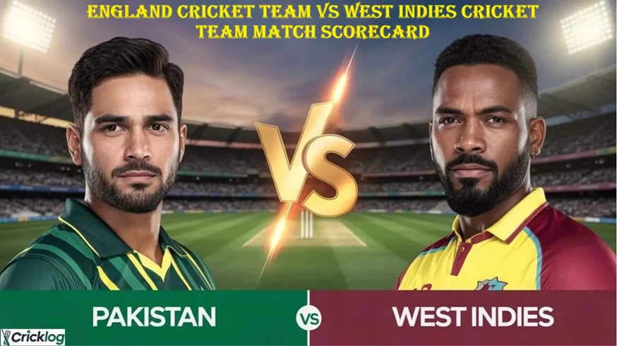England Cricket Team vs West Indies Cricket Team Match Scorecard