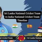 India National Cricket Team vs Sri Lanka National Cricket Team Timeline