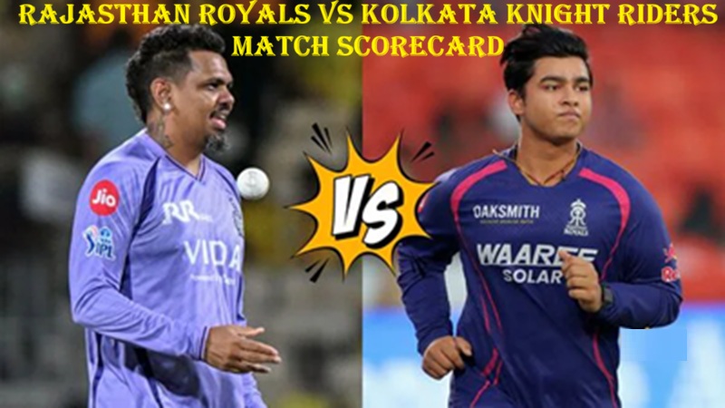 Rajasthan Royals vs Kolkata Knight Riders Match Scorecard