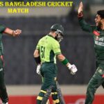Pakistan vs Bangladesh Cricket Match