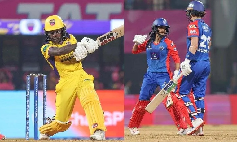 up warriorz vs delhi capitals cricket match