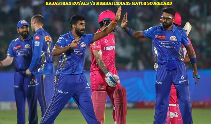 Rajasthan Royals vs Mumbai Indians Match Scorecard