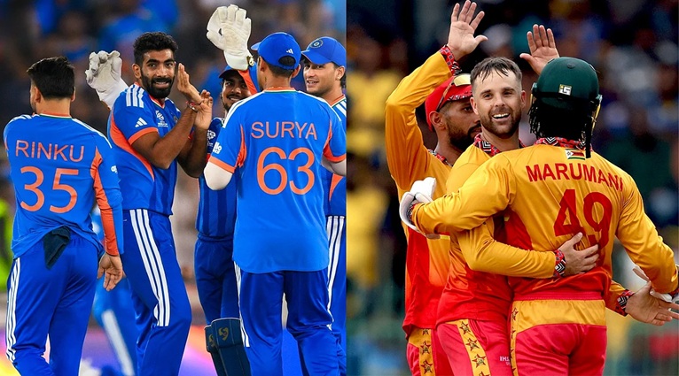 india national cricket team vs zimbabwe national cricket team timeline