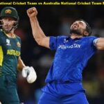 Afghanistan National Cricket Team vs Australia National Cricket Team Match Scorecard