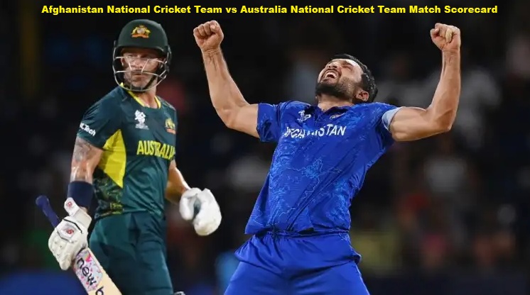Afghanistan National Cricket Team vs Australia National Cricket Team Match Scorecard